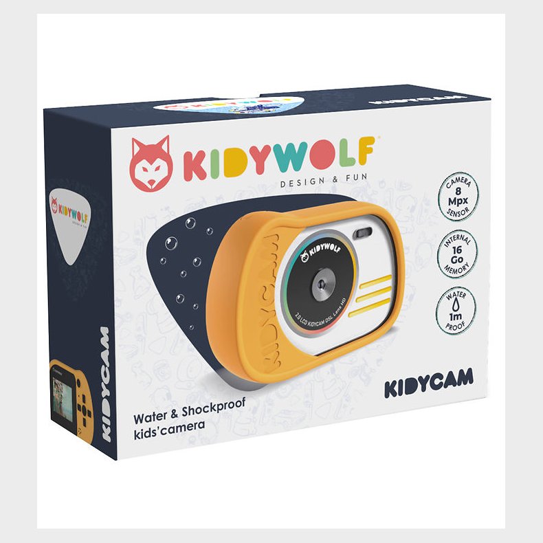 Kidywolf Kamera - Kidycam - Gul