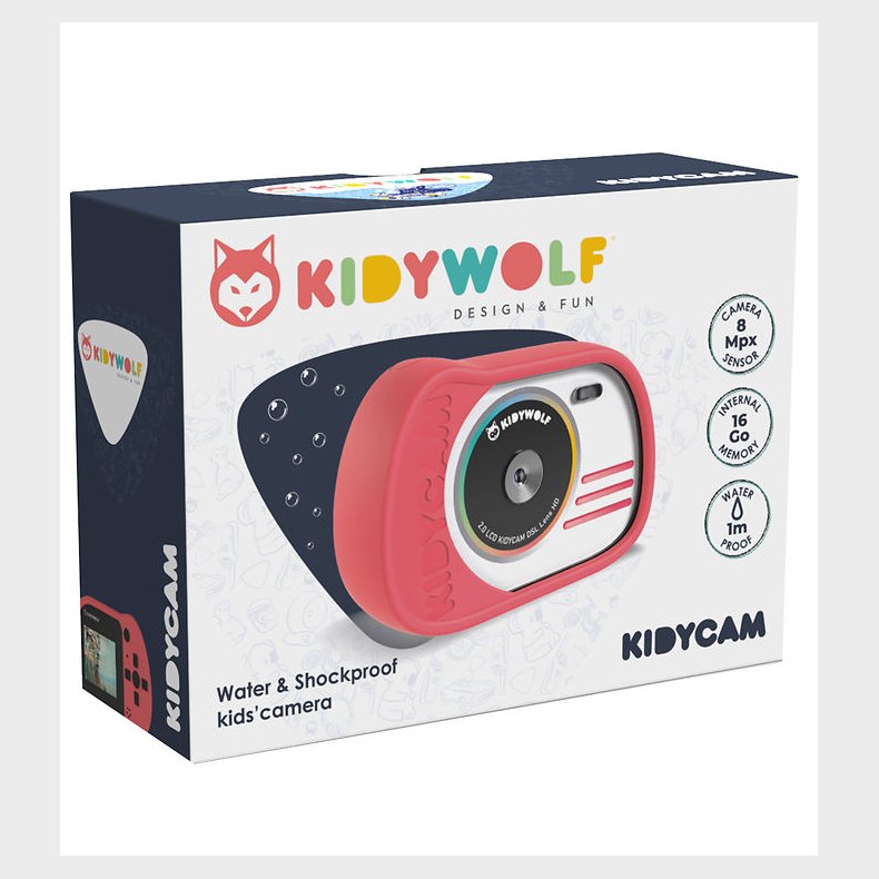 Kidywolf Kamera - Kidycam - Pink