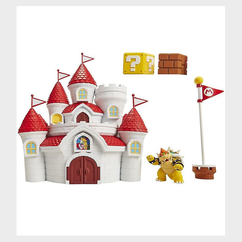 Super Mario Legest - Mushroom Kingdom Playset - 16 Dele