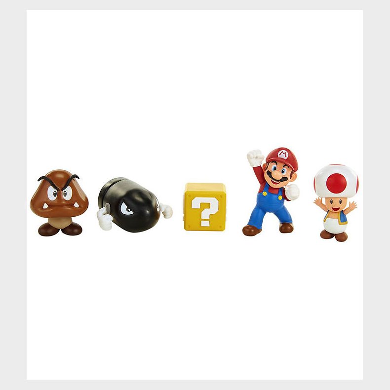 Super Mario Legest - Diorama Set - Acorn Plains - 5 Dele