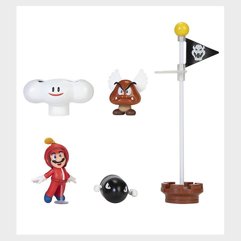 Super Mario Legest - Diorama Set - Cloud - 5 Dele