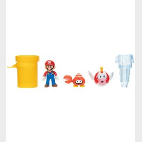 Super Mario Legest - Diorama Set - Sparkling Water - 5 Dele