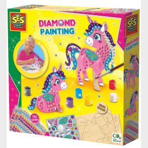 SES Creative Kreast - Diamantmosaik - 3D - Enhjrning