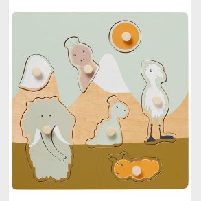 Kids Concept Puslespil - 7 Brikker - Tr