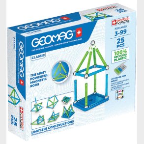 Geomag Magnetst - Classic Recycled - 25 Dele