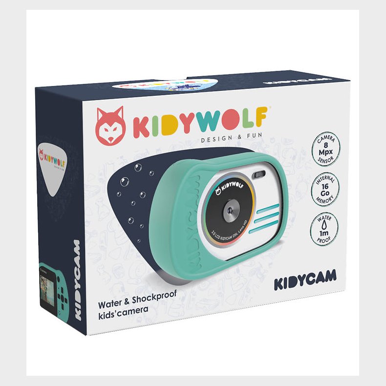 Kidywolf Kamera - Kidycam - Turkis