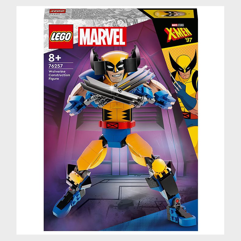 LEGO Marvel - Byg selv-figur af Wolverine 76257 - 327 Dele