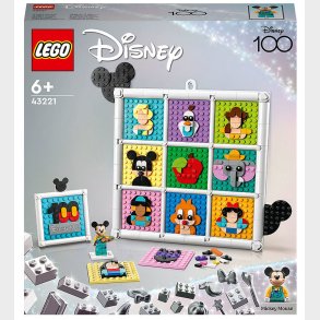 LEGO Disney - 100 r med Disney-ikoner 43221 - 1022 Dele