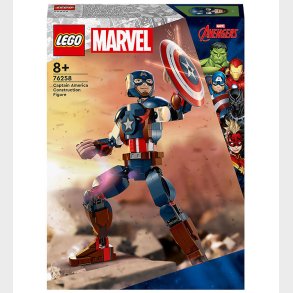 LEGO Marvel Avengers - Byg selv-figur af Captain America 76258