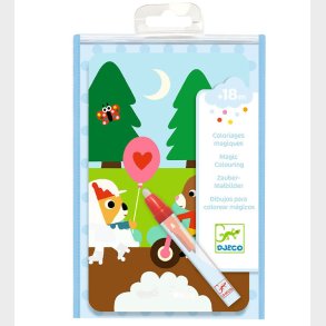 Djeco Malebog - Magic Colouring - In the Park