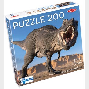 TACTIC Puslespil - Tyrannosaurus - 200 Brikker