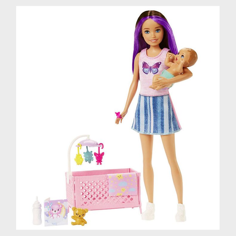 Barbie Dukke - 30 cm - Skipper Babysitter Sleepy Baby