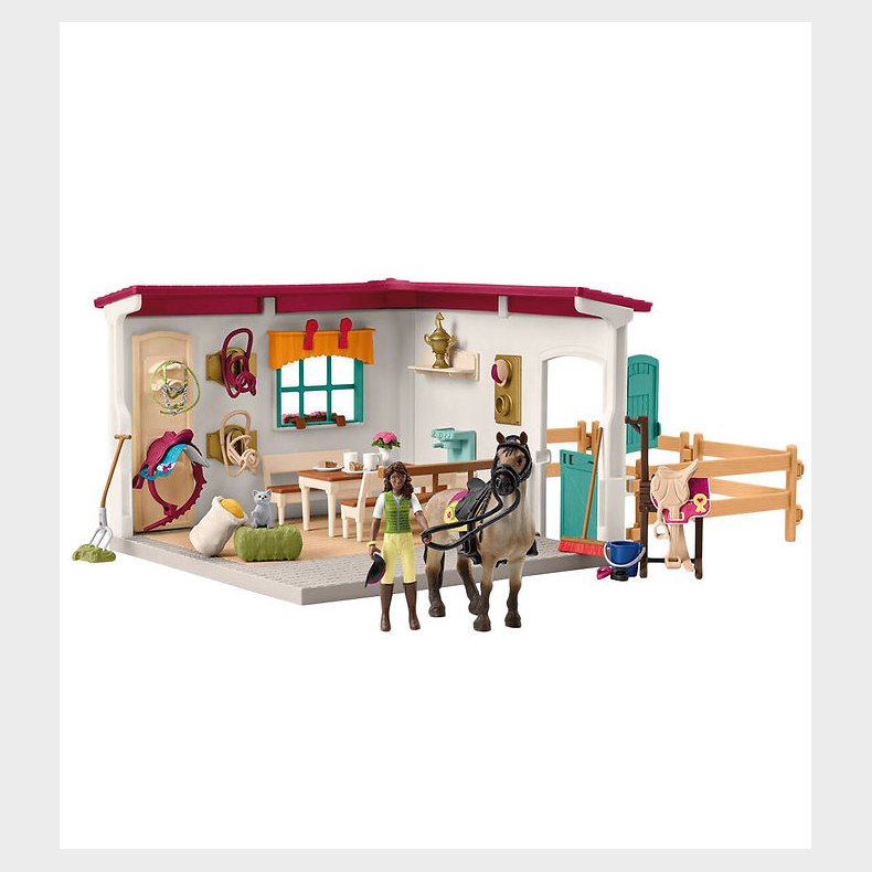 Schleich Horse Club - Tack Room Extension - 85 Dele - 42591
