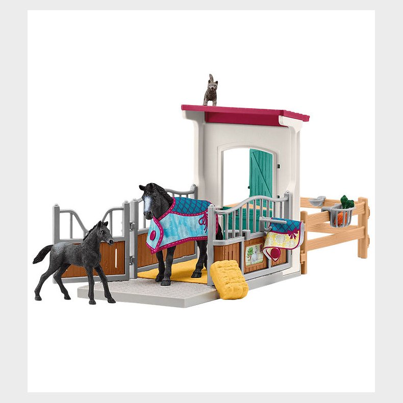 Schleich Horse Club - Hesteboks m. Hoppe og Fl - 42611