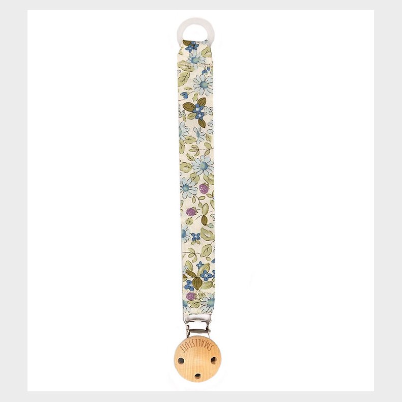 Smallstuff Suttesnor - Soft Blue/Green m. Blomster