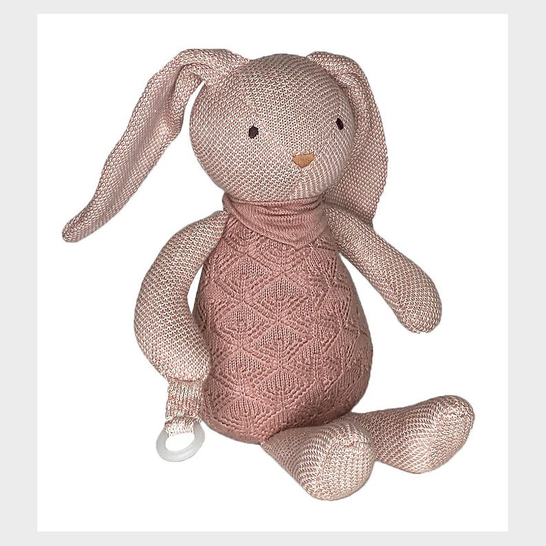 Smallstuff Aktivitetsbamse - Kanin - 33 cm - Soft Powder