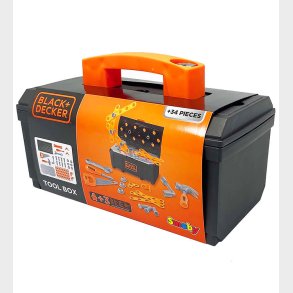 Black & Decker Legetj - 34 Dele - DIY Vrktjskasse