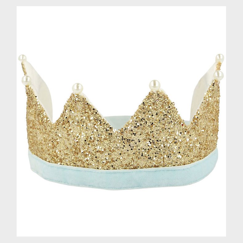 Meri Meri Udkldning - Gold &amp; Pearl Crown