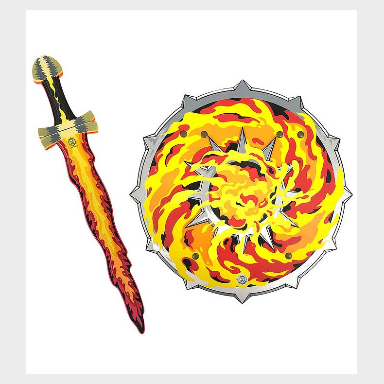 Liontouch Udkldning - Flamme-st - Svrd &amp; Skjold