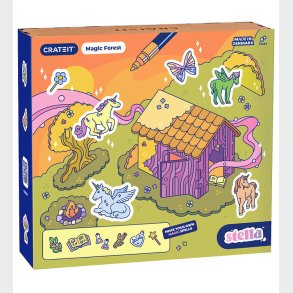 Crateit Kreast - Tr - Enhjrning - Magisk Skov