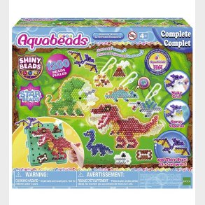 Aquabeads Perlest - 1200+ Stk. - Dinosaur World