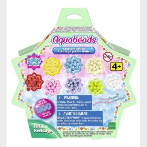 Aquabeads Perler - 800+ stk. - Star Bead Pack - Multifarvet