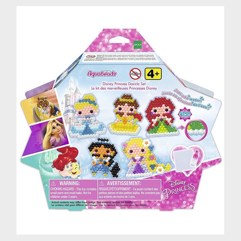 Aquabeads Perlest - 600+ stk. - Disney Princess Dazzle Set