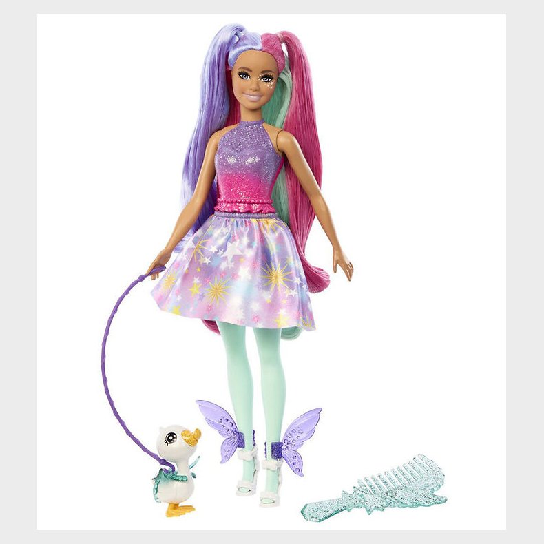 Barbie Dukkest - 28 cm - Touch of Magic - Rocki Doll