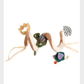 Sebra Aktivitetsspiral - Velour - Wildlife