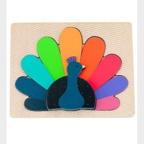 Vilac Puslespil - Tr - 8 Brikker - Pfugl