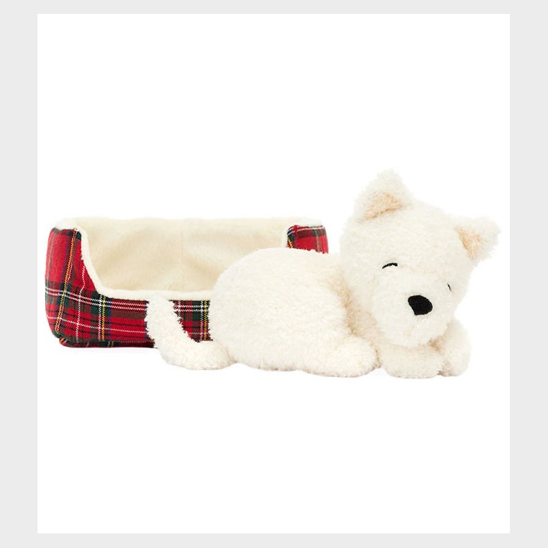 Jellycat Bamse - 10x15 cm - Napping Nipper Westie