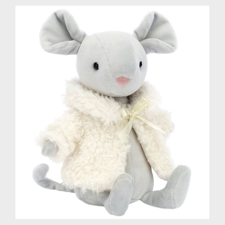 Jellycat Bamse - 17x8 cm - Comfy Coat Mus