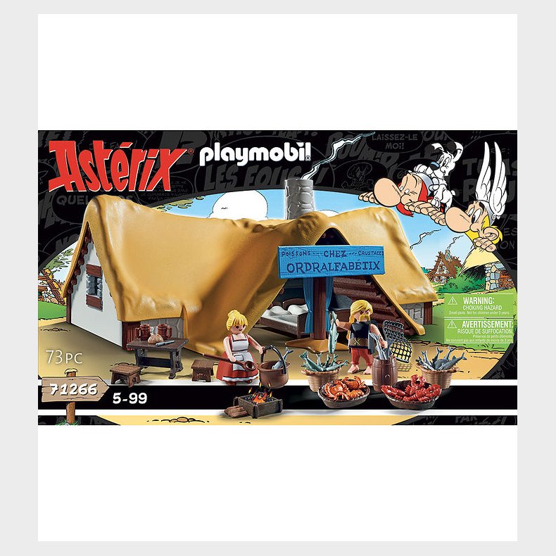 Playmobil Asterix - Hrmetix' Hytte - 71266 - 73 Dele