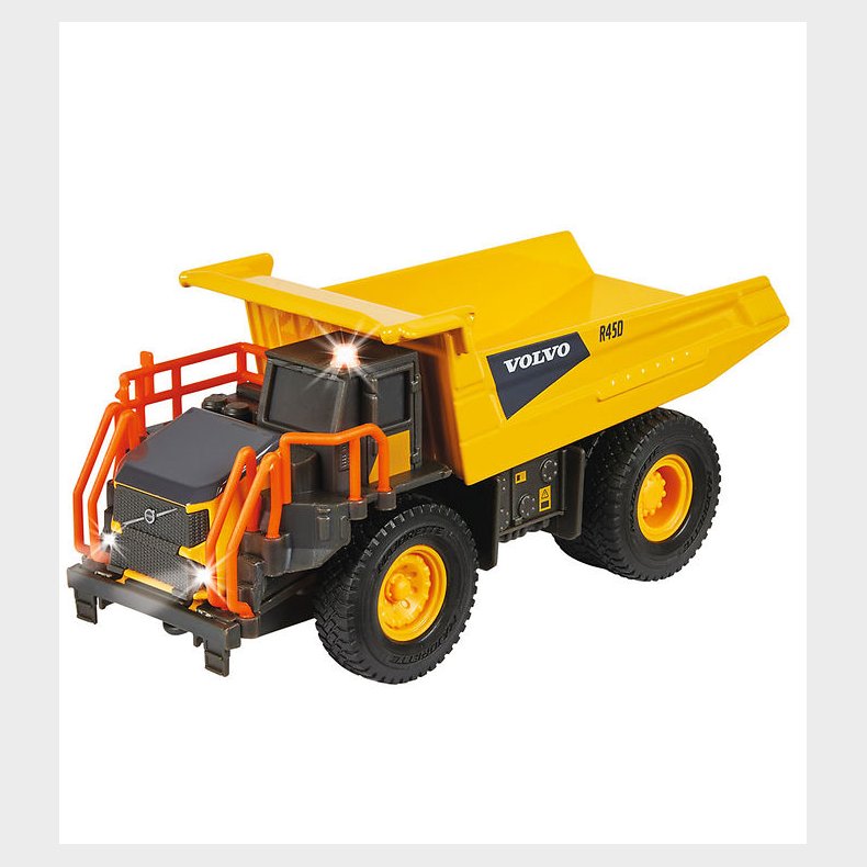 Majorette Legetj - Volvo Dumper m. Lyd/Lys