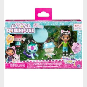 Gabby's Dukkehus St - 6 Dele - Gabby & Friends Camping