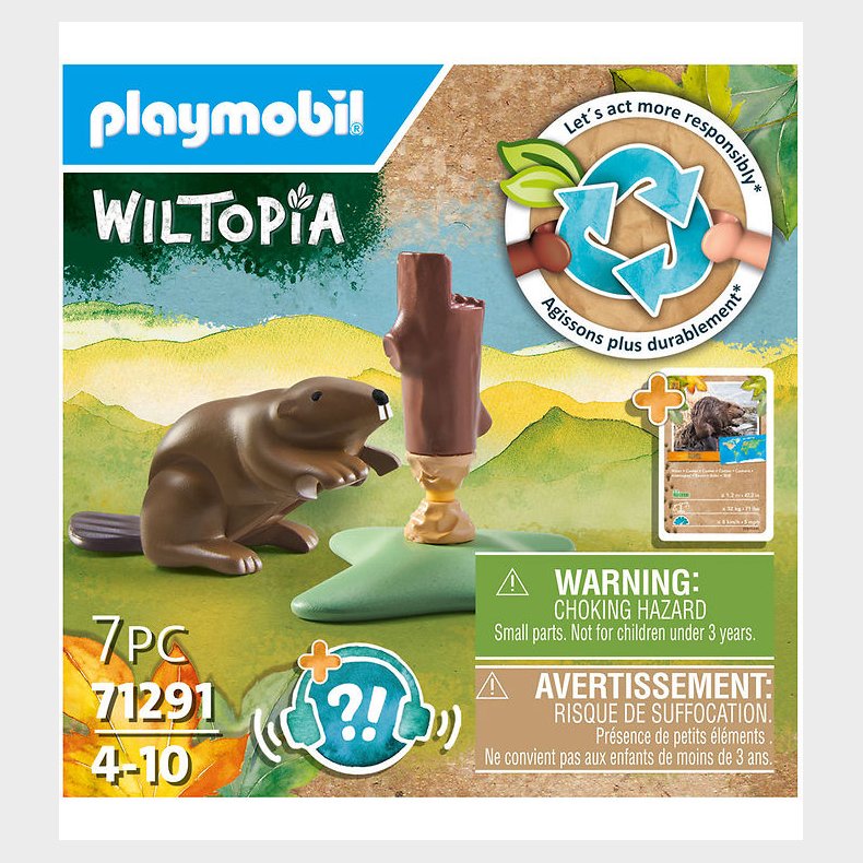 Playmobil Wiltopia - Bver - 7 Dele - 71291