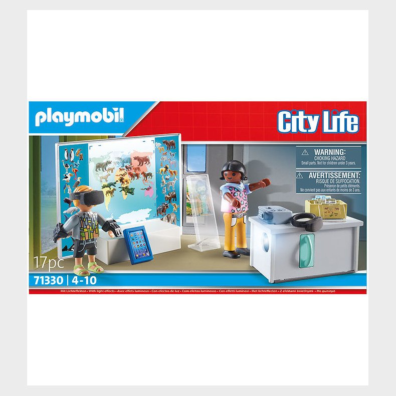 Playmobil City Life - Virtuelt Klassevrelse - 17 Dele - 71330