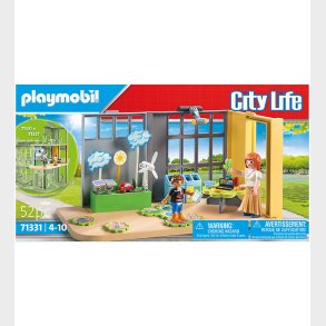 Playmobil City Life - Klimatologi-lokale Som Tilbygning - 52 Del
