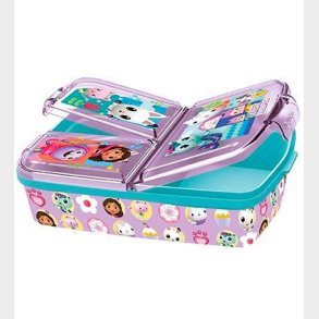 Gabby's Dukkehus Madkasse m. 3 Rum - 18x13x5,5 cm