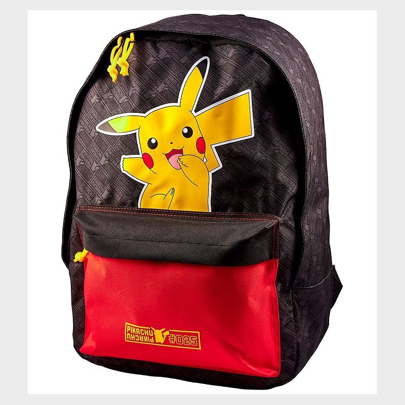 Pok&eacute;mon Rygsk - Sort m. Pikachu