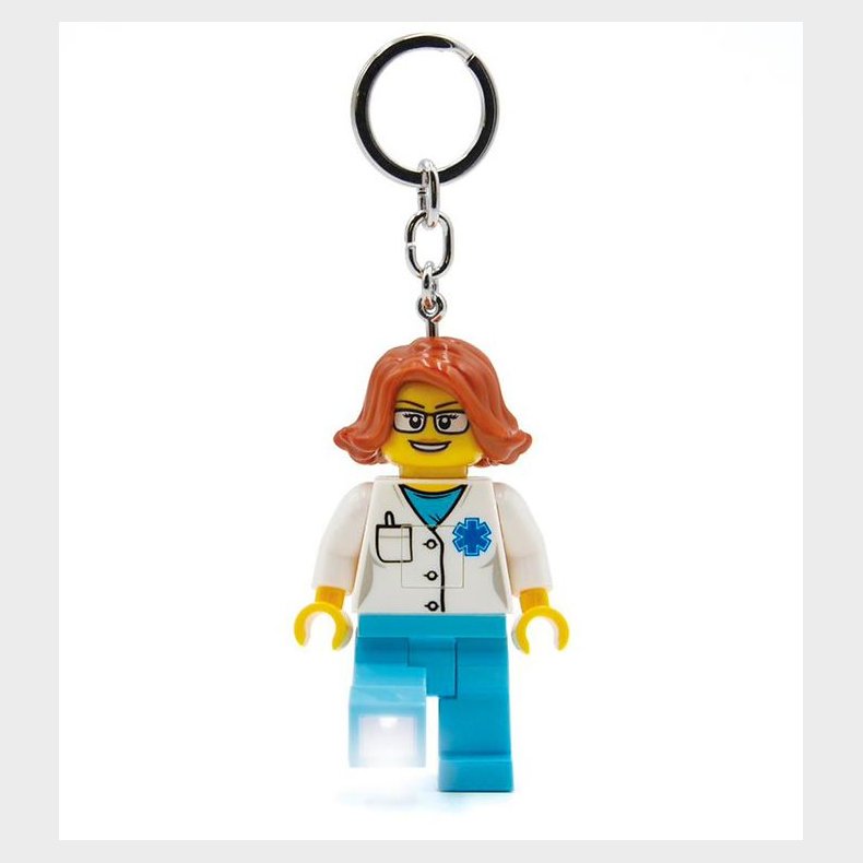 LEGO Nglering m. Lommelygte - LEGO Female Doctor