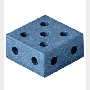 MODU Klods Firkant - 20x20x10 cm - Deep Blue