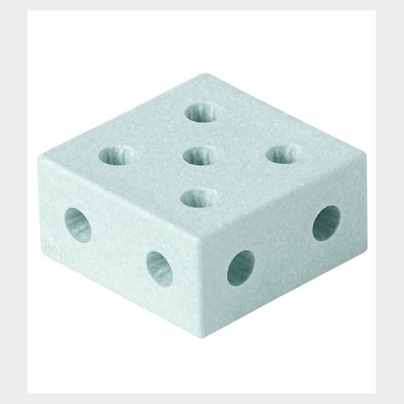 MODU Klods Firkant - 20x20x10 cm - Ocean Mint