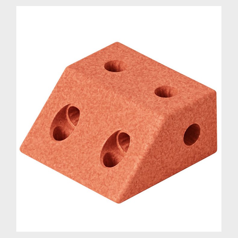 MODU Klods Vinkel - 20x20x10 cm - Burnt Orange