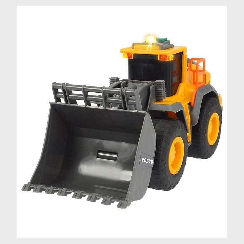 Dickie Toys Arbejdsbil - Wheel Loader - Lys/Lyd