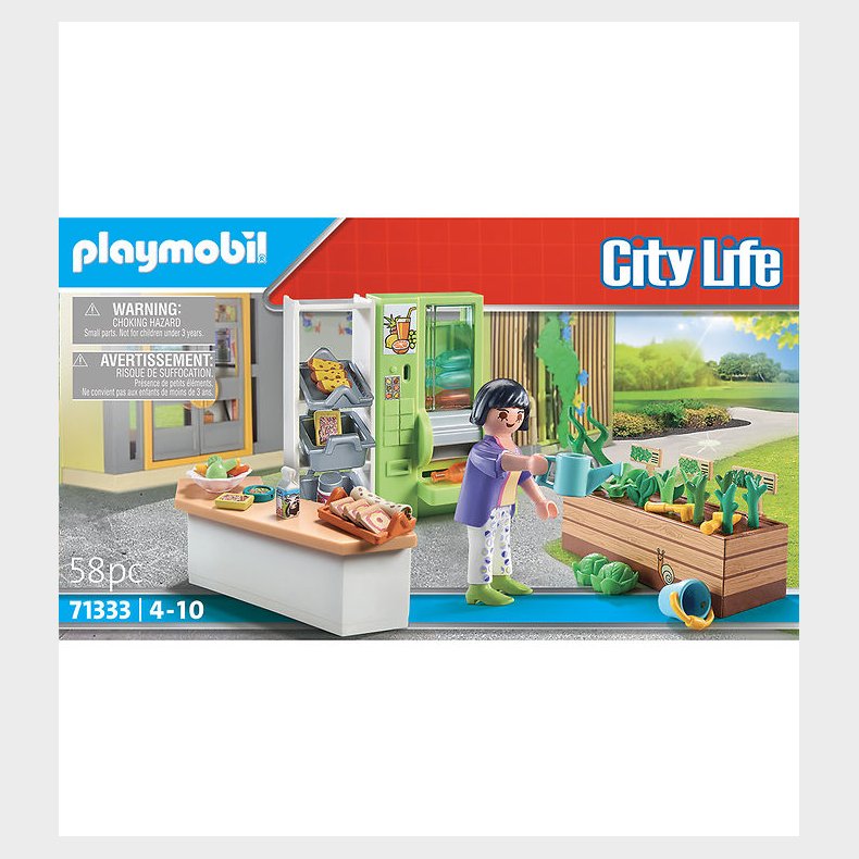 Playmobil City Life - Skolekiosk - 71333 - 58 dele