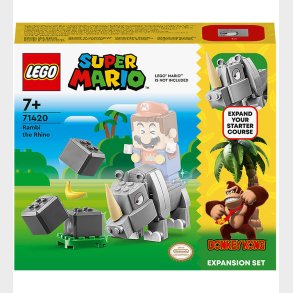 LEGO Super Mario - Nsehornet Rambi 71420 - Udvidelsesst - 106