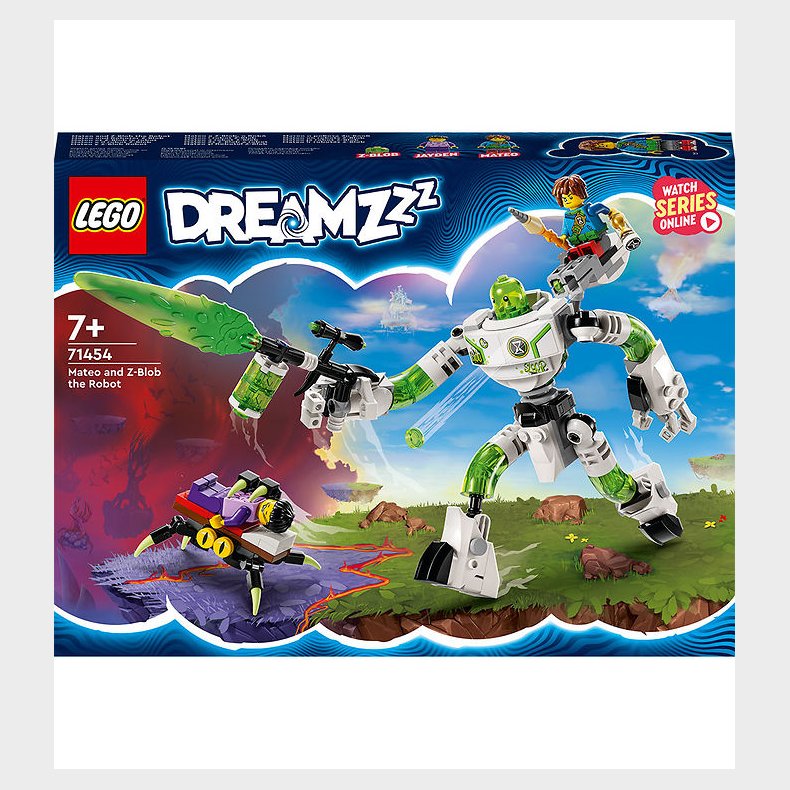 LEGO DREAMZzz - Mateo og Robotten Z-Blob 71454 - 237 Dele