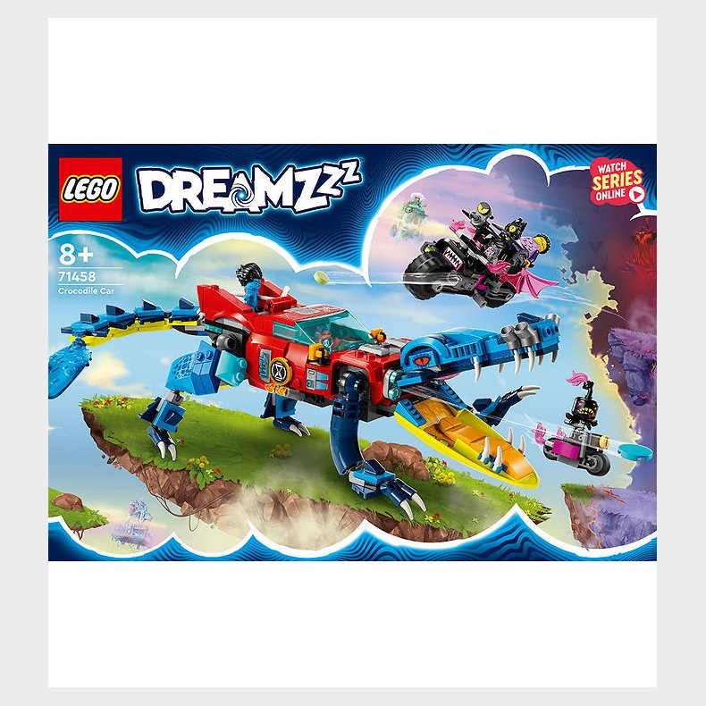 LEGO DREAMZzz - Krokodillebil 71458 - 494 Dele