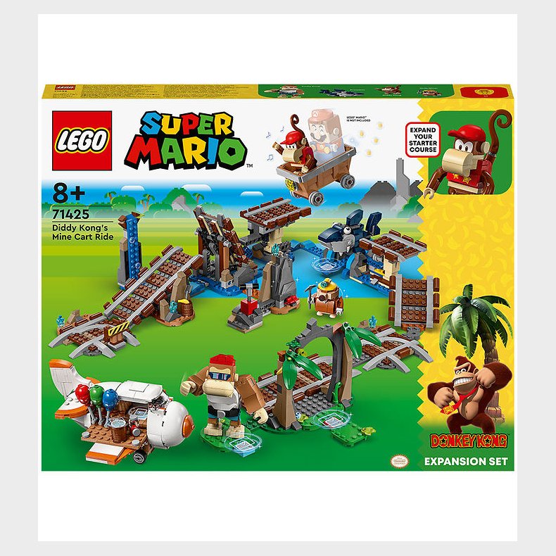 LEGO Super Mario - Diddy Kongs Minevognstur 71425 - Udvidelsess